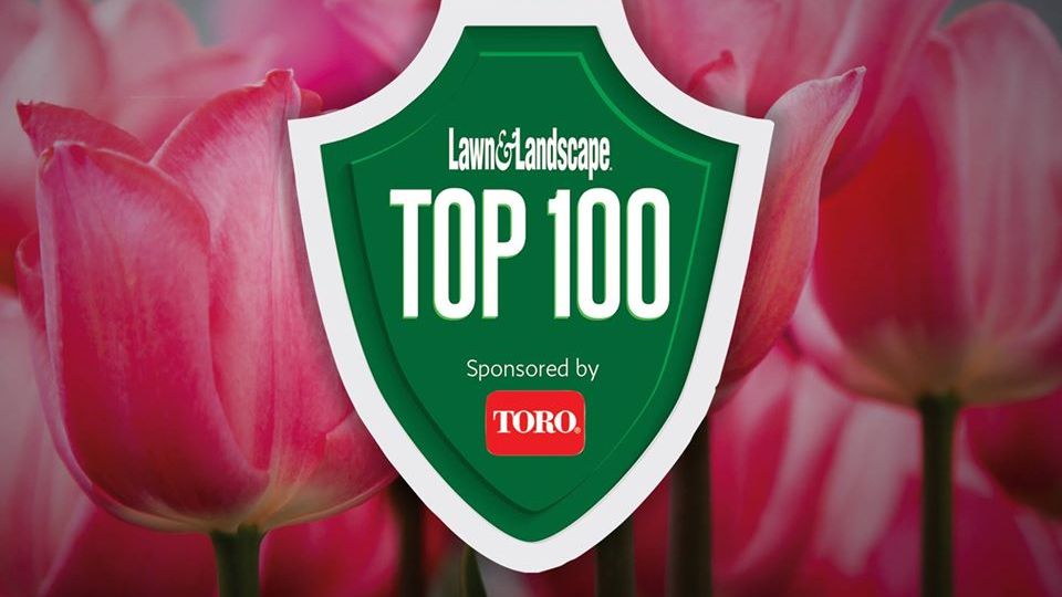 Top 100 Award From Lawn & Landscape