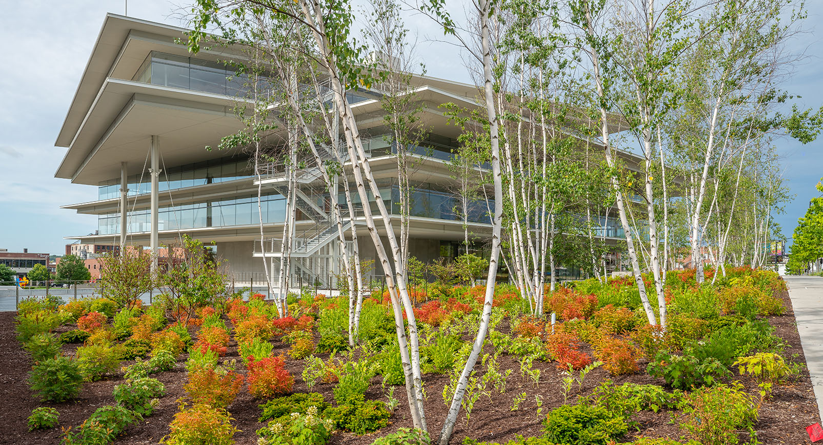 landscaping Outside Of The Krause Gateway Center by perfcut