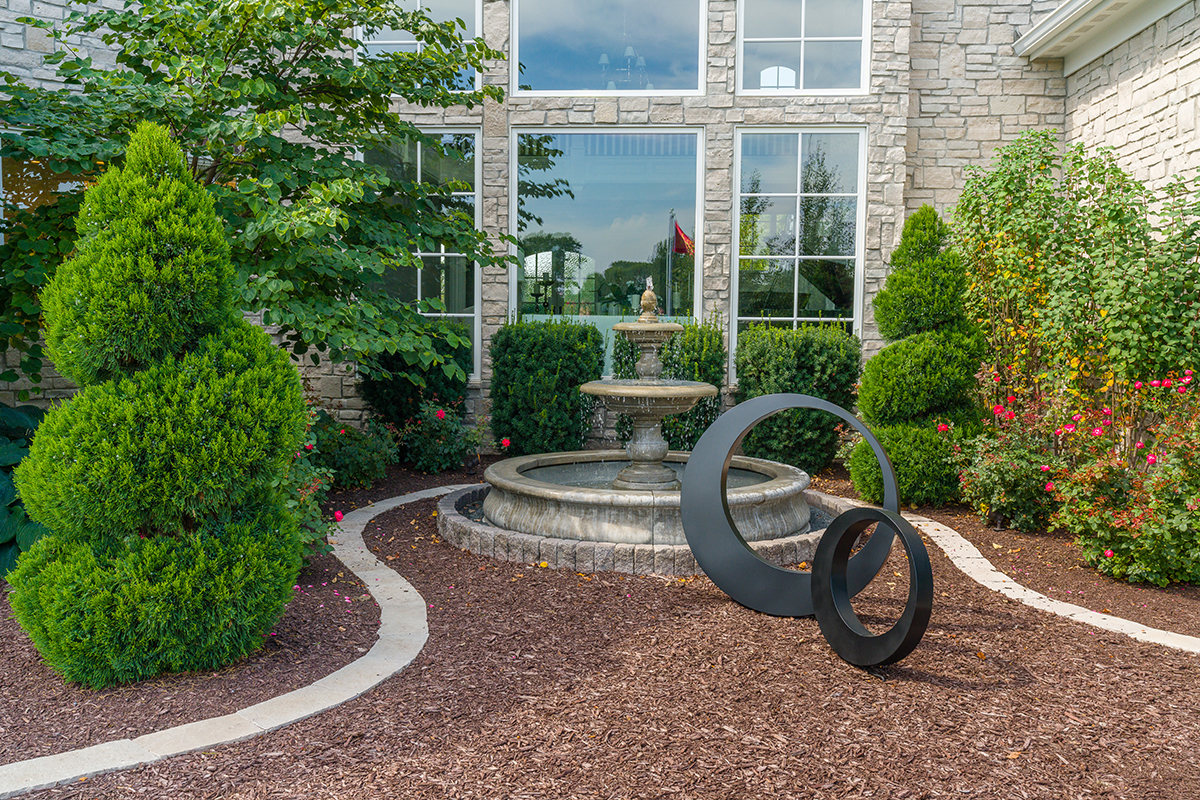 landscaping at Ankeny residence